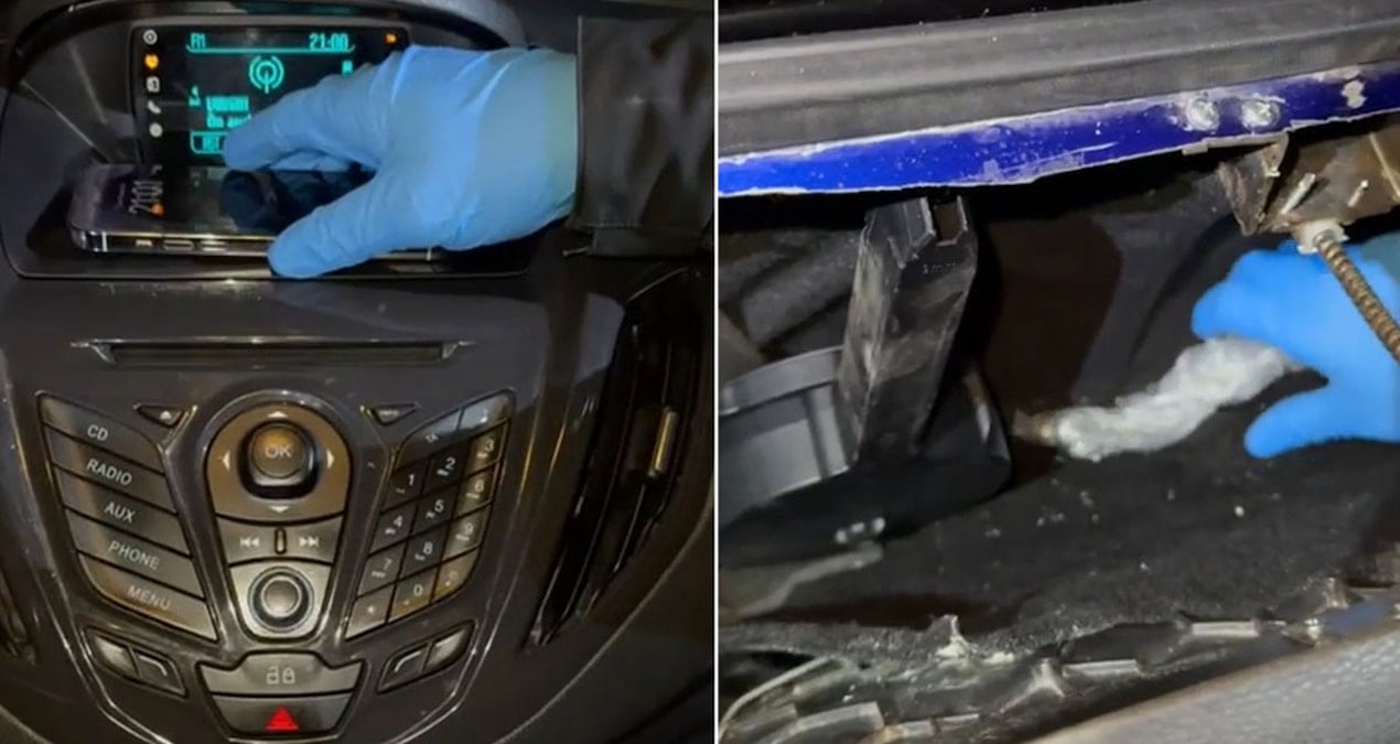 akillara durgunluk veren yontemle aracinda uyusturucu ve sarjor saklamis avaqLyBy