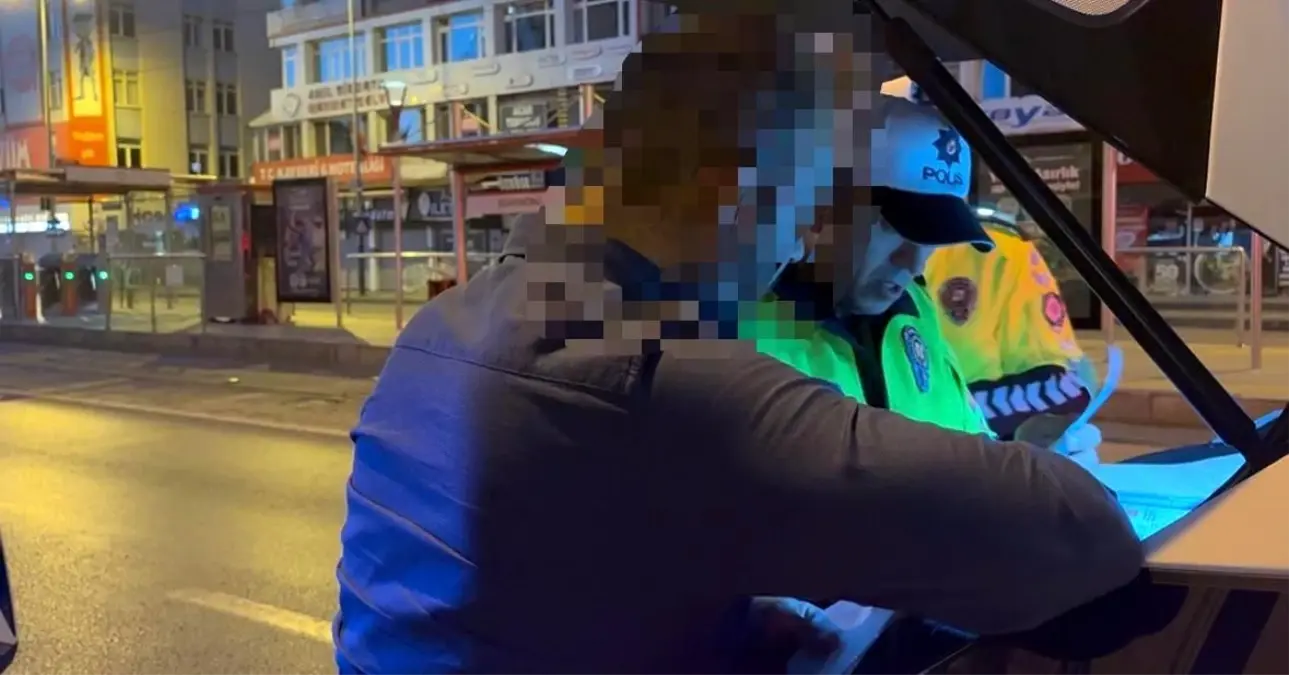 alkollu surucu kacarken yakalandi SOQ5DOU7