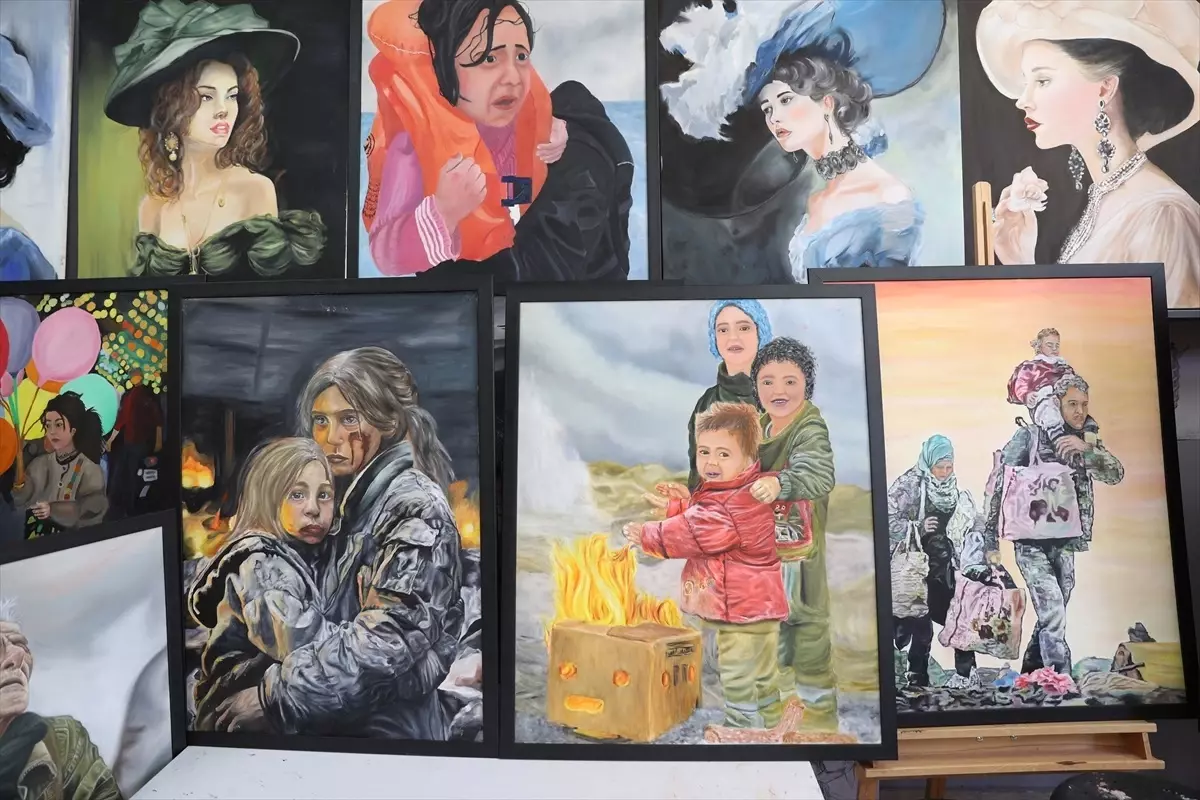 sanatci esengul bozdag alan kadinlarin sorunlarini tuvale yansitiyor QEYQjVjj.jpg